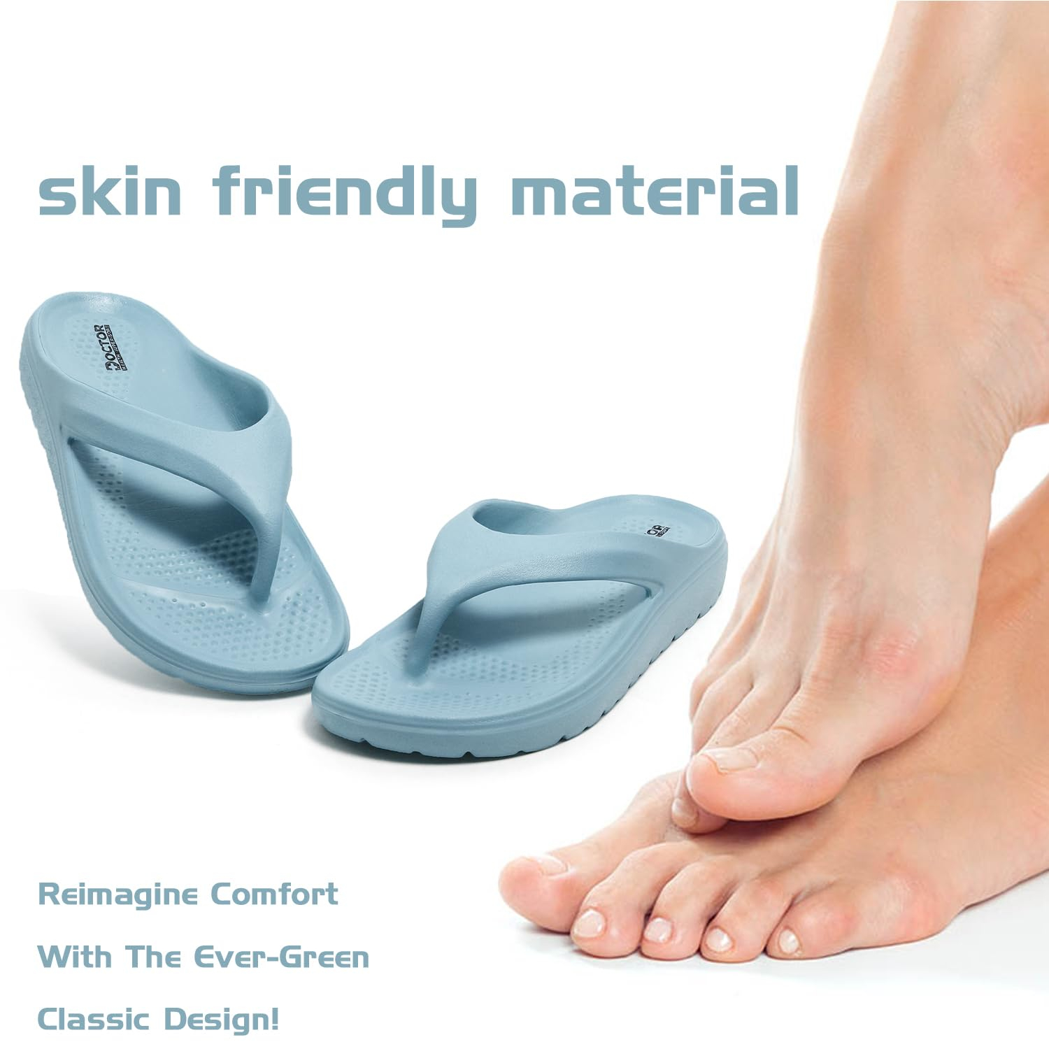 Doctor Health Super Soft Floats Women's Cushioned Slippers - Image 23