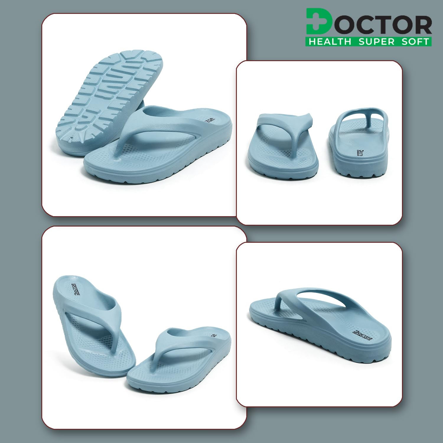 Doctor Health Super Soft Floats Women's Cushioned Slippers - Image 25