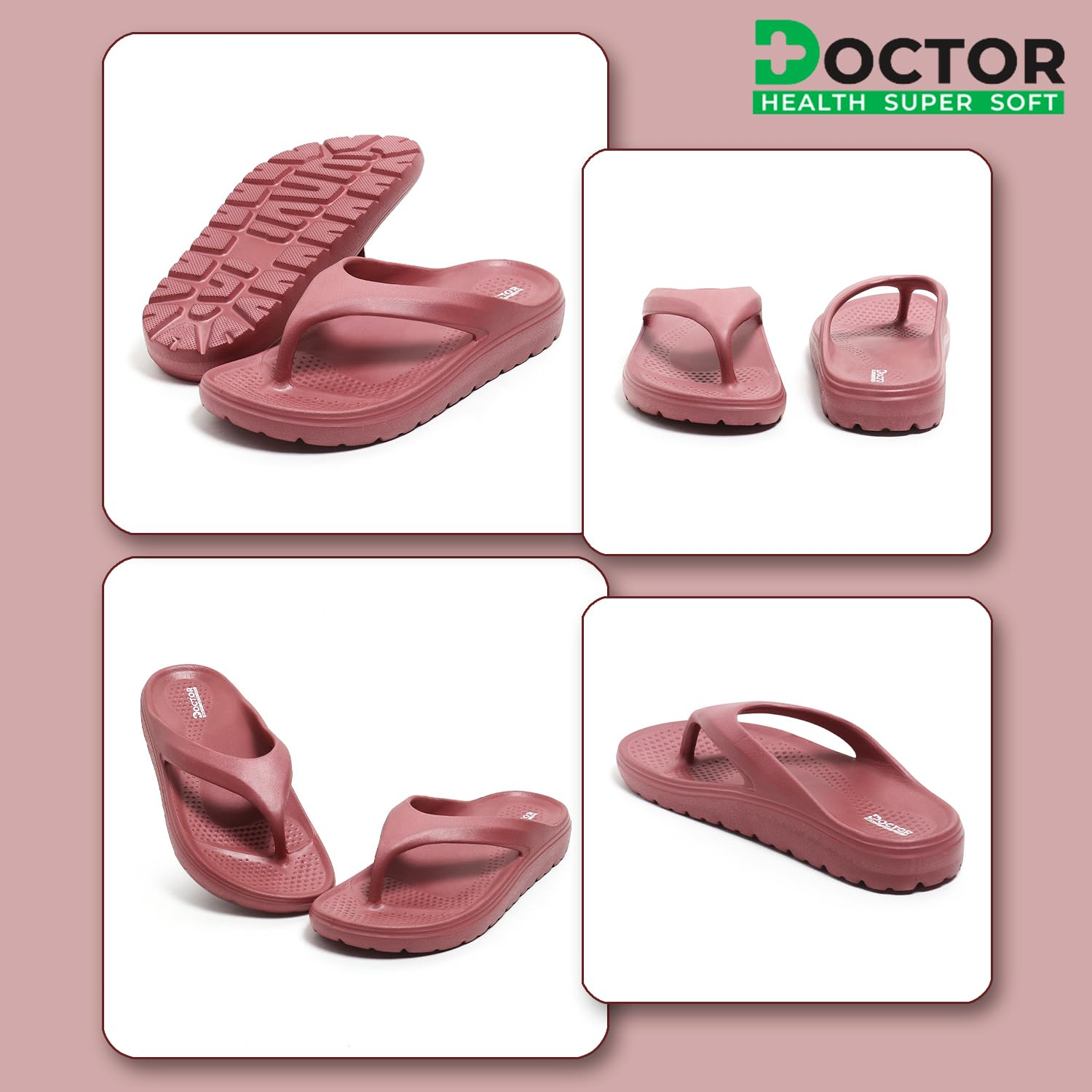 Doctor Health Super Soft Floats Women's Cushioned Slippers - Image 34