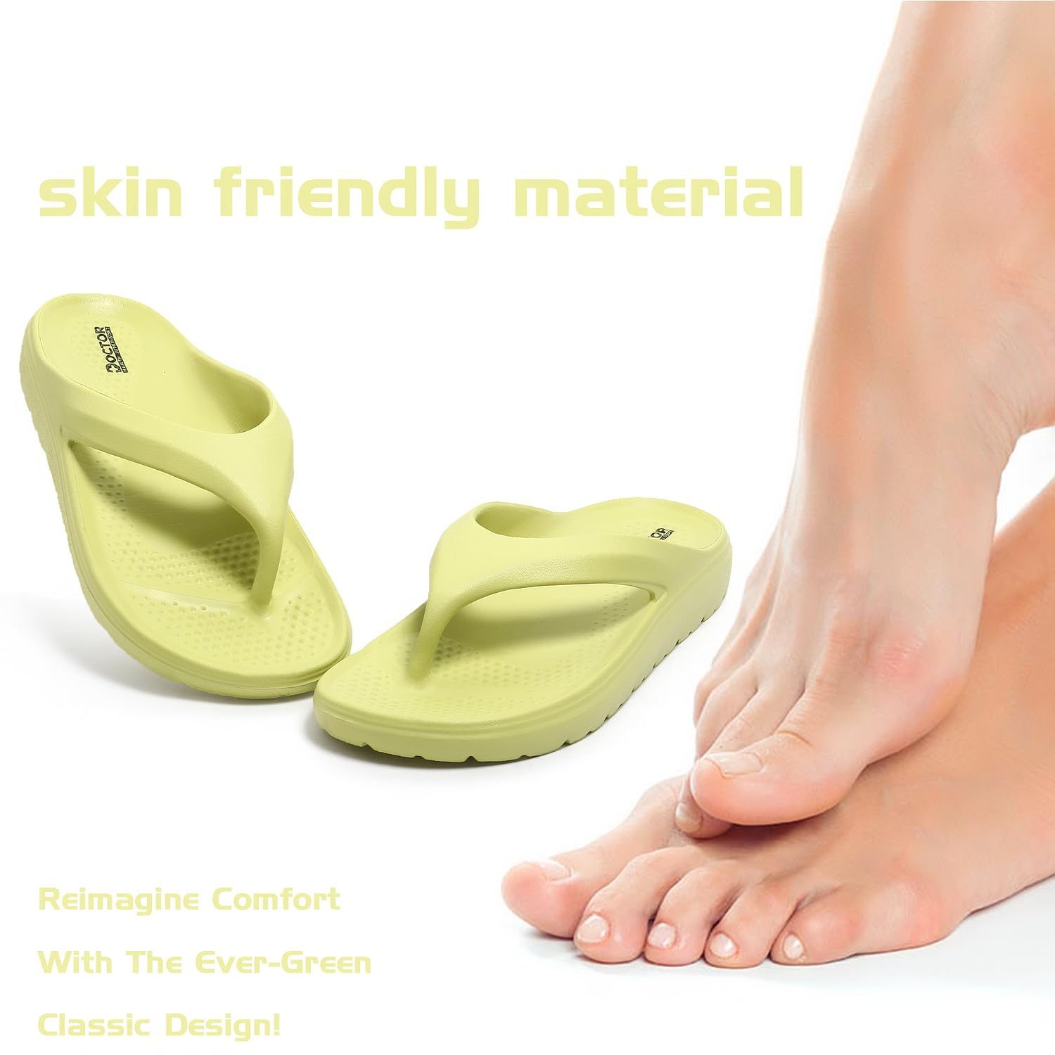 Doctor Health Super Soft Floats Women's Cushioned Slippers - Image 42