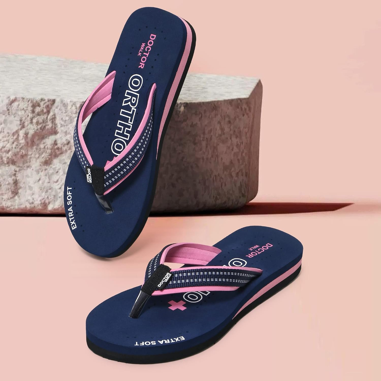 Doctor Walk Women's Cushioned Thong Sandals - Image 3