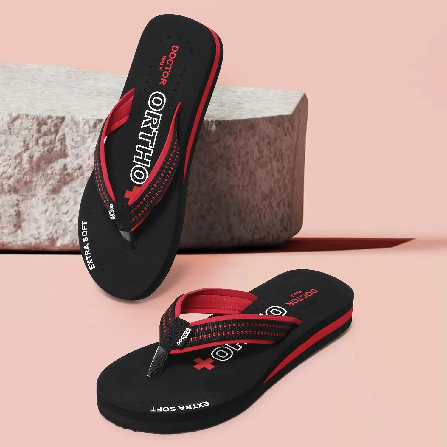 Doctor Walk Women's Cushioned Thong Sandals - Image 9