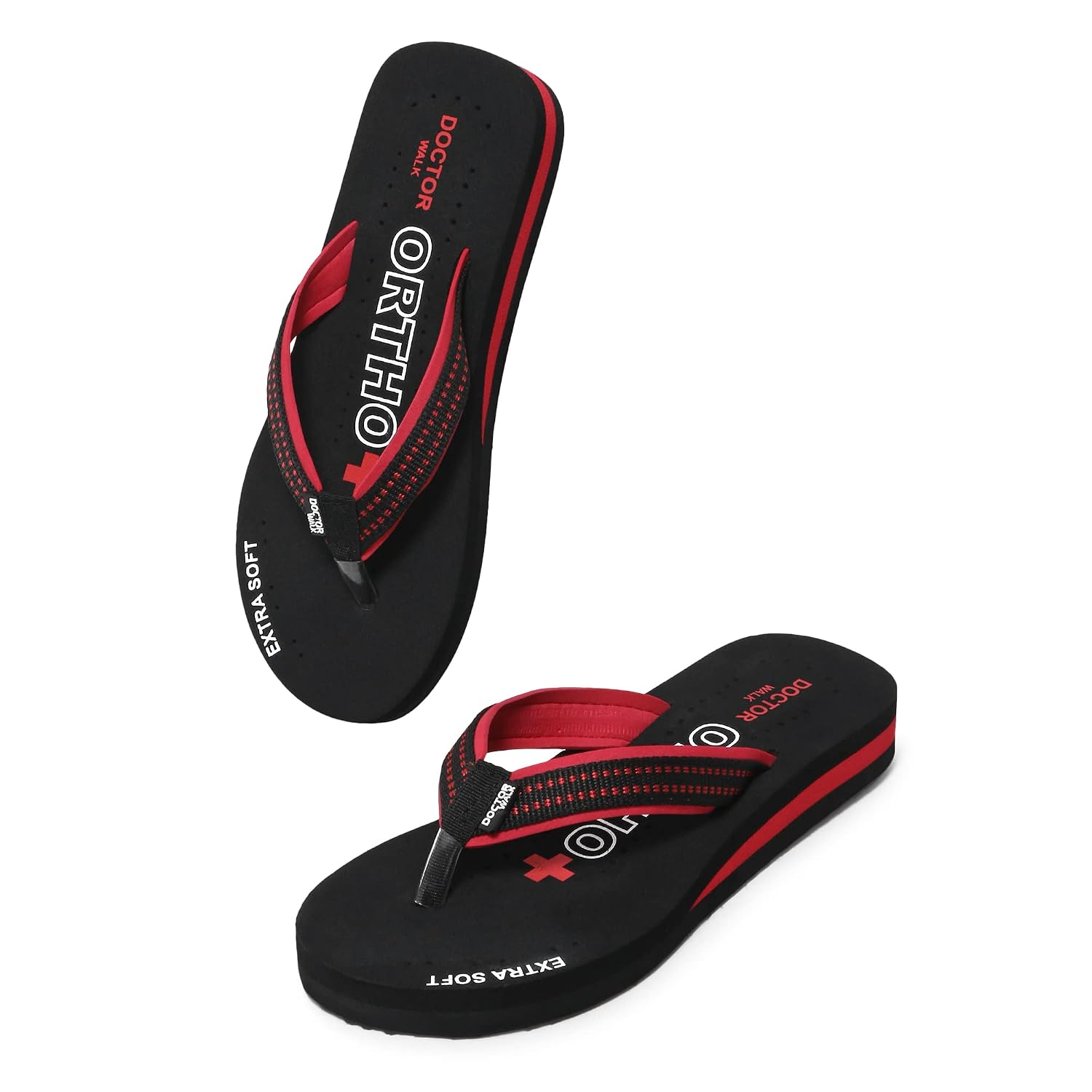 Doctor Walk Women's Cushioned Thong Sandals - Image 12