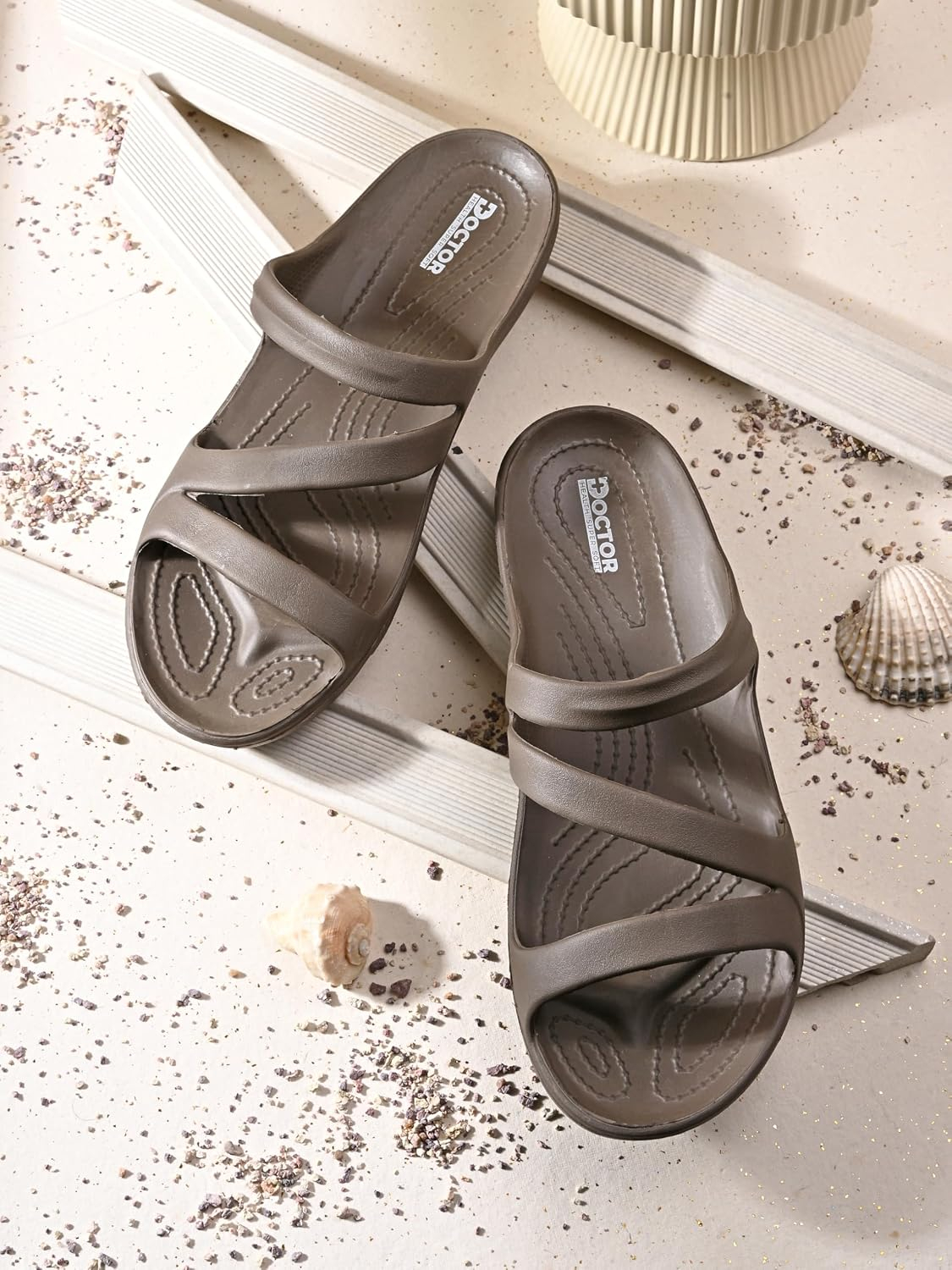 Doctor Health Super Soft Women's Cushioned Comfort Slides - Image 2