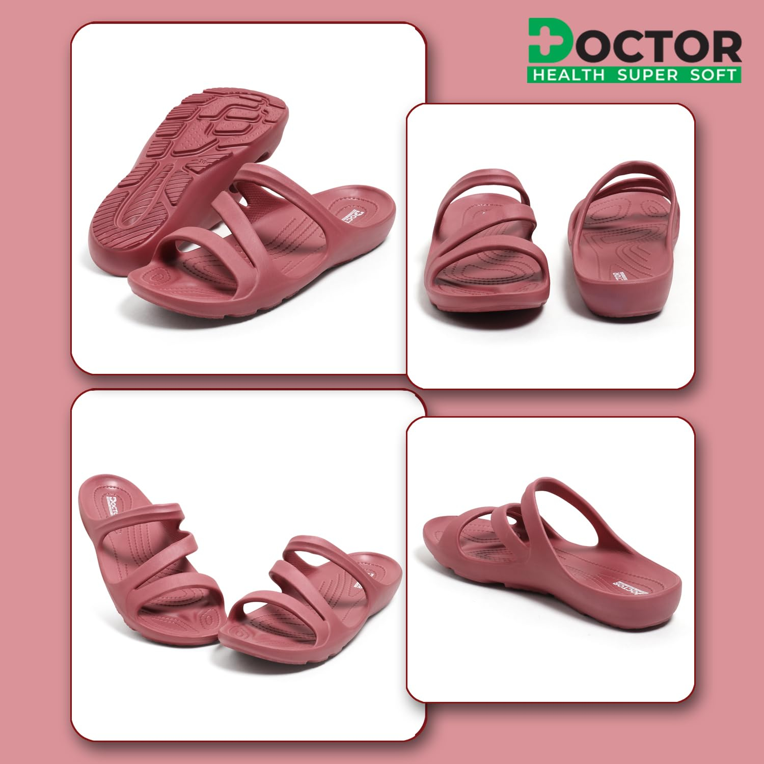 Doctor Health Super Soft Women's Cushioned Comfort Slides - Image 12