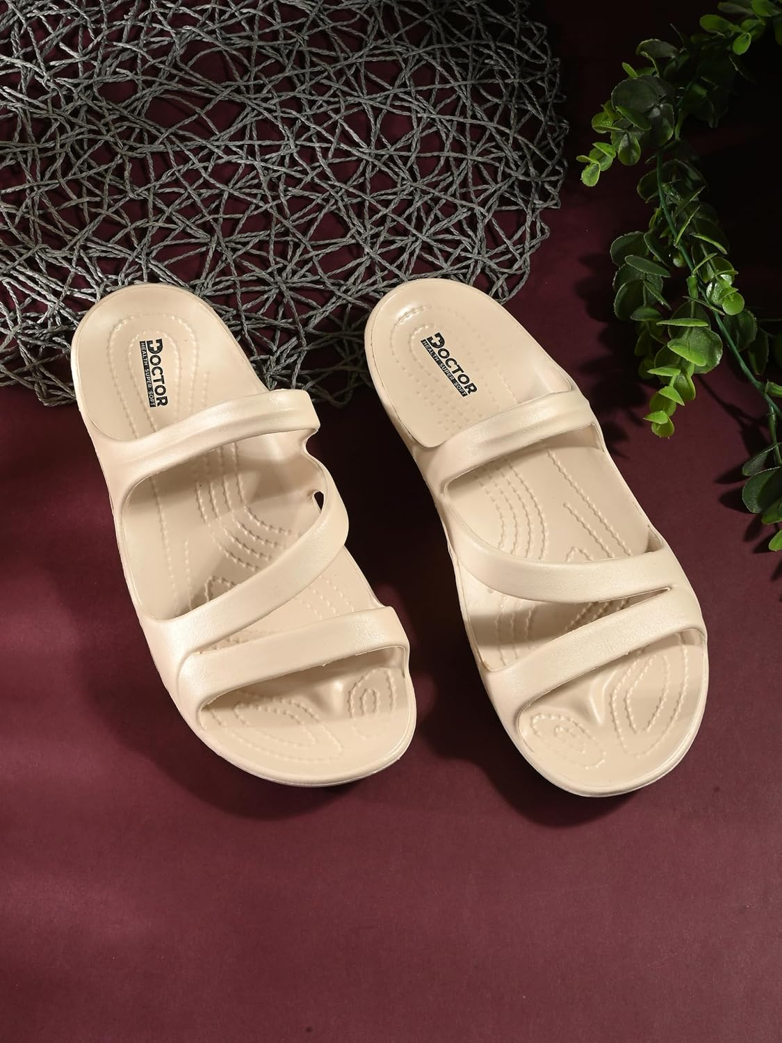 Doctor Health Super Soft Women's Cushioned Comfort Slides - Image 19