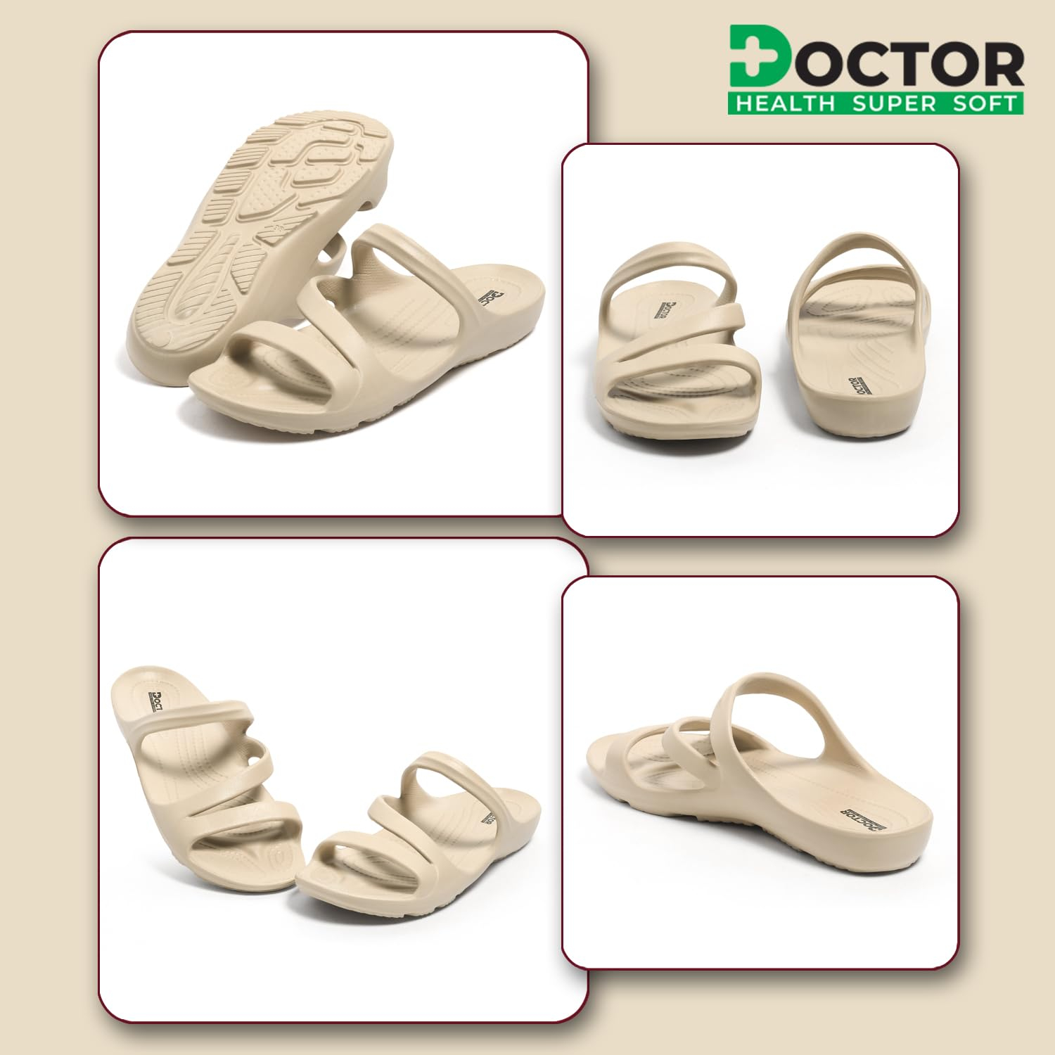 Doctor Health Super Soft Women's Cushioned Comfort Slides - Image 21