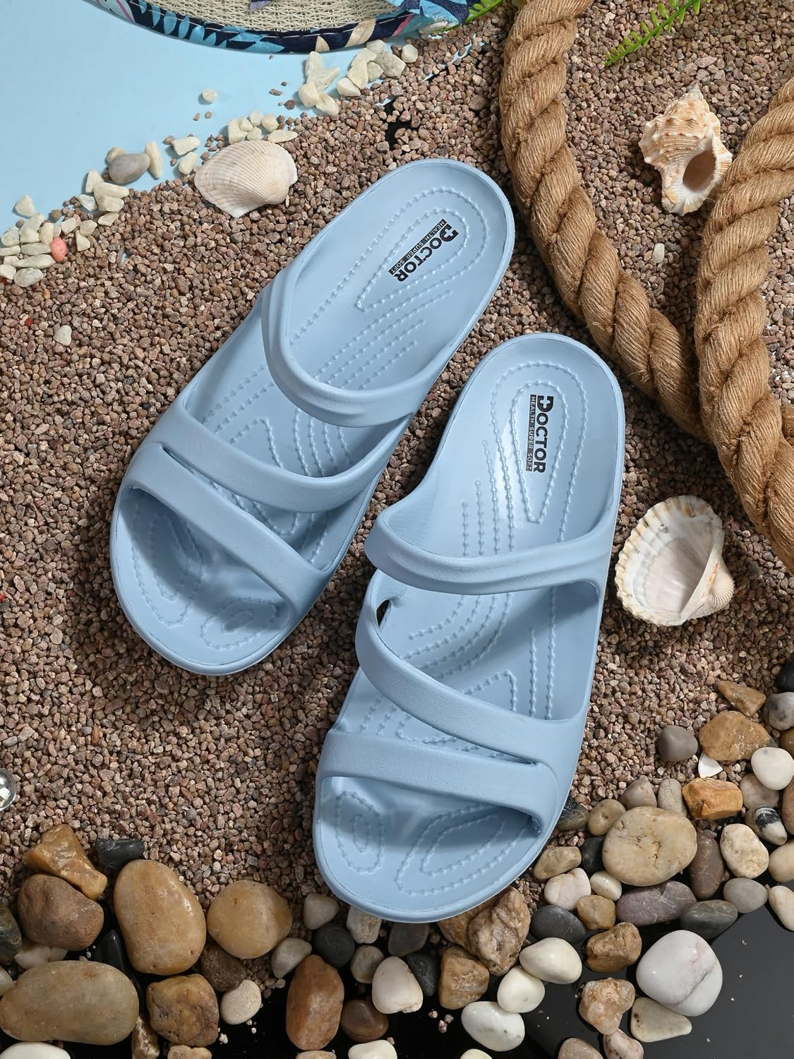 Doctor Health Super Soft Women's Cushioned Comfort Slides - Image 28