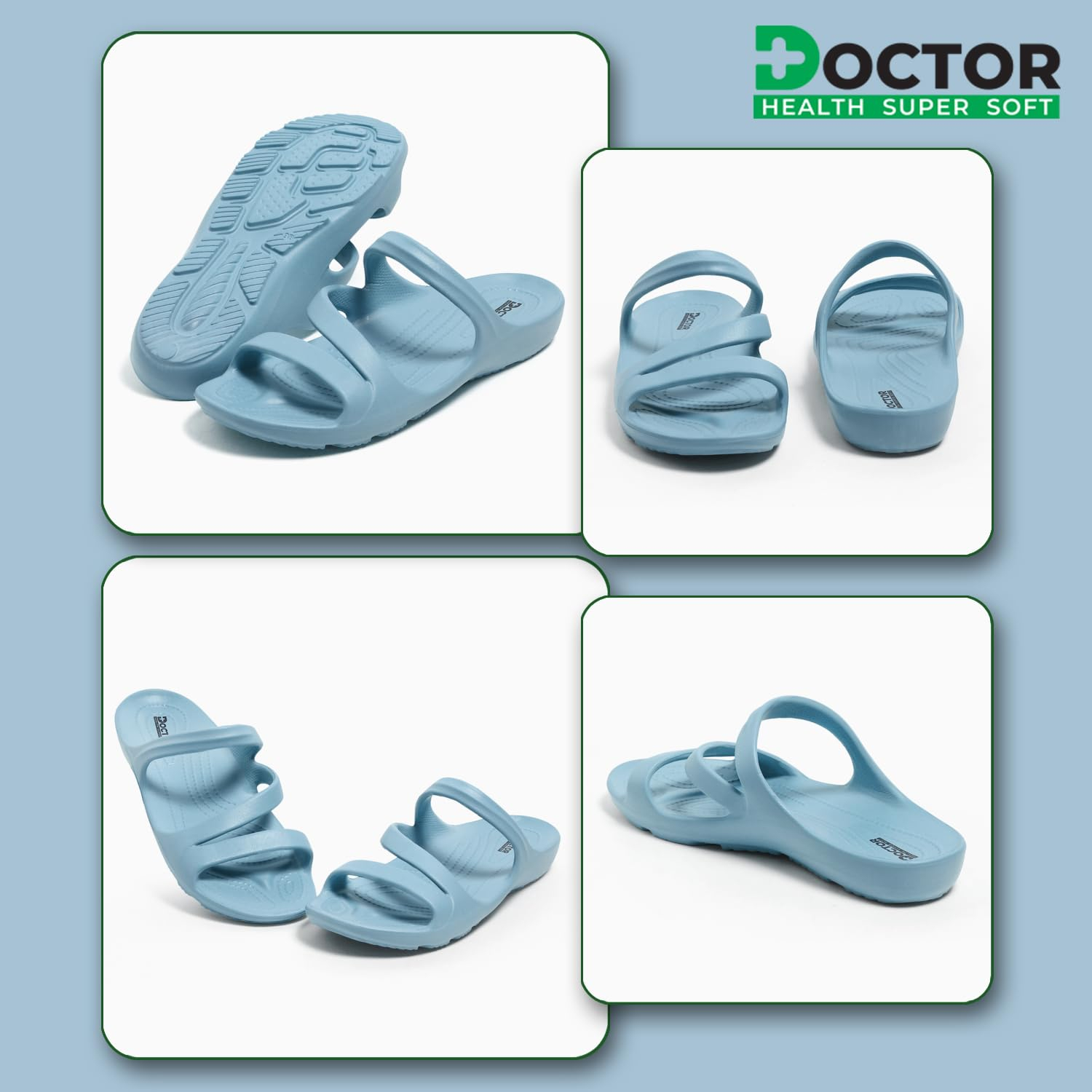 Doctor Health Super Soft Women's Cushioned Comfort Slides - Image 30