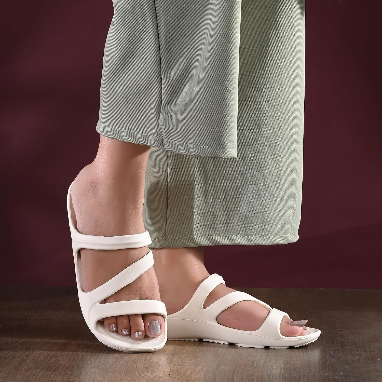 Doctor Health Super Soft Women's Cushioned Comfort Slides - Image 38