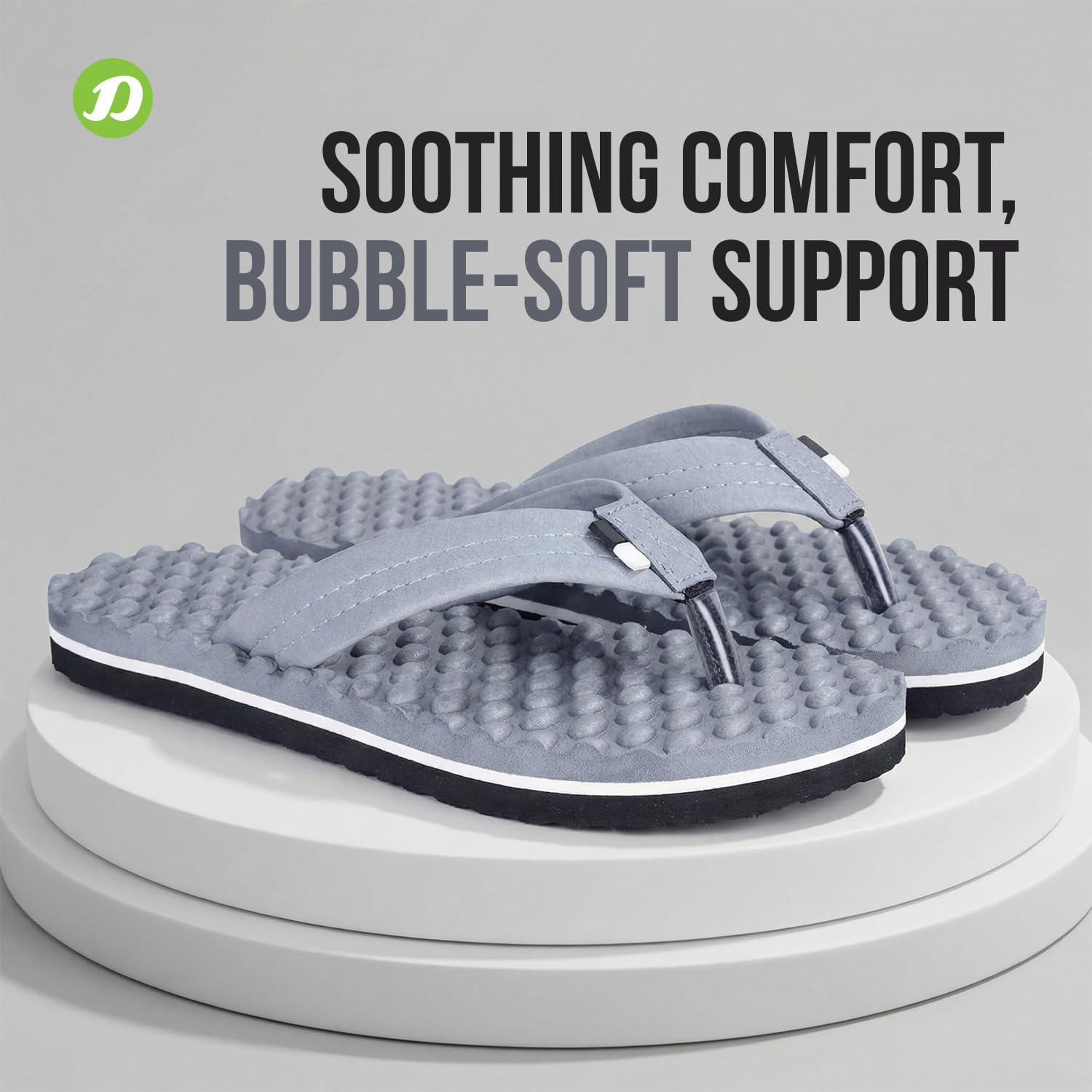 Doctor Extra Soft Women's Bubble-Footbed Slides - D-20 - Image 3