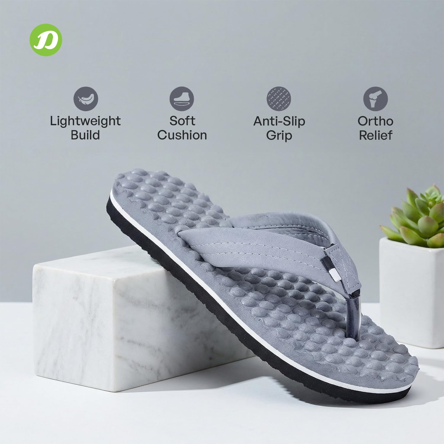 Doctor Extra Soft Women's Bubble-Footbed Slides - D-20 - Image 4