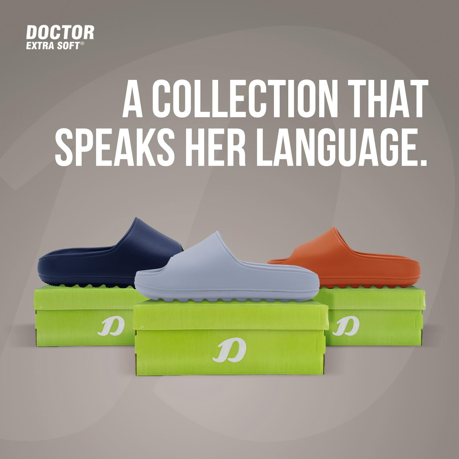 Doctor Extra Soft Women's Cushioned Slide Slippers - D-508 - Image 14