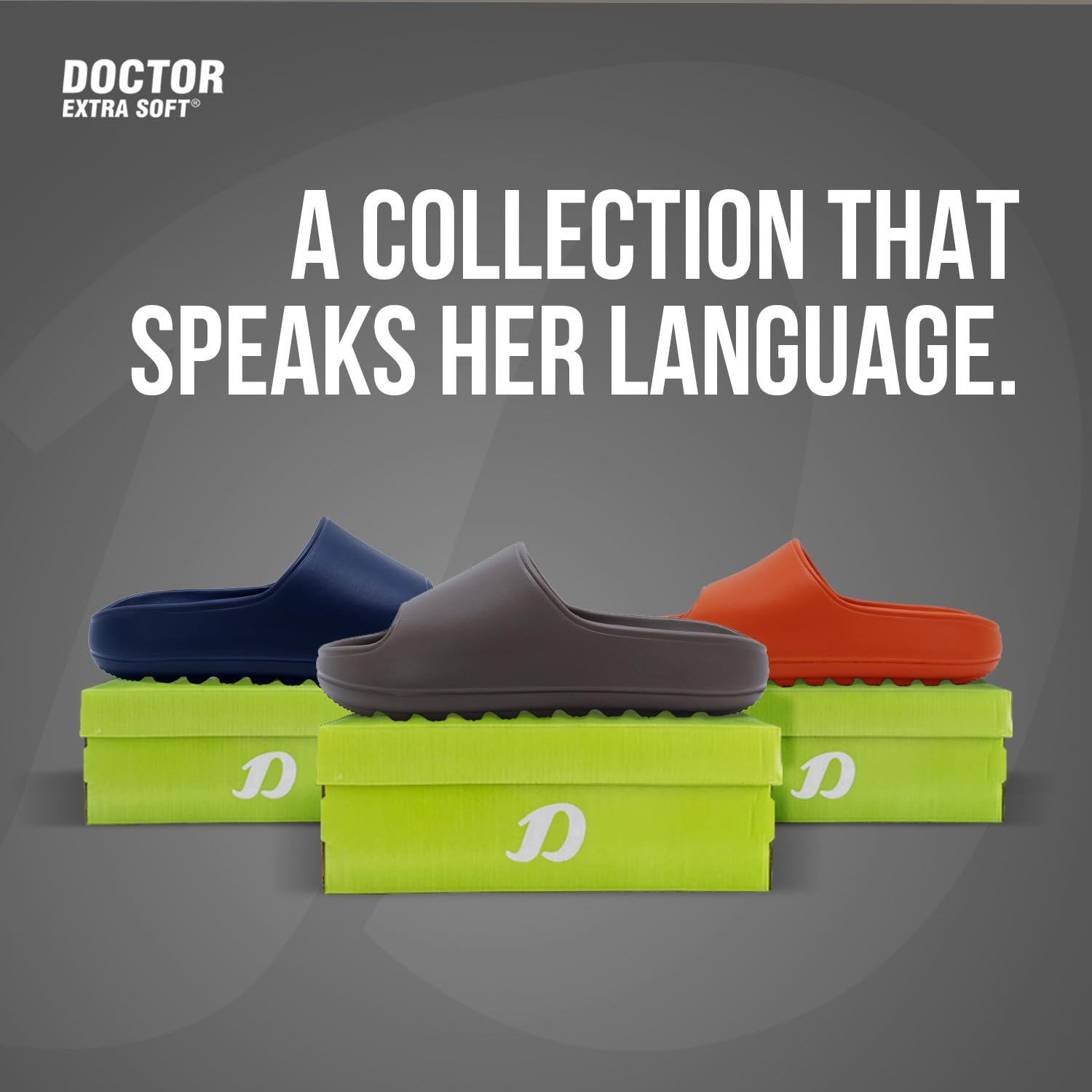 Doctor Extra Soft Women's Cushioned Slide Slippers - D-508 - Image 28
