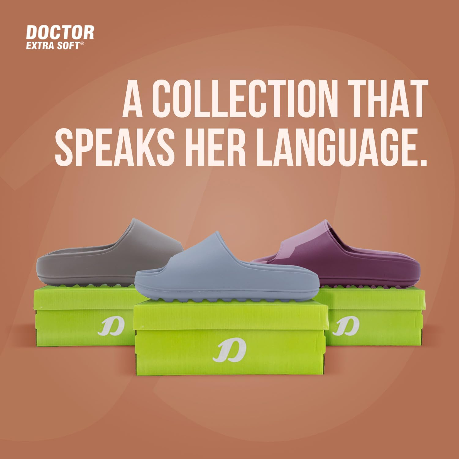 Doctor Extra Soft Women's Cushioned Slide Slippers - D-508 - Image 35