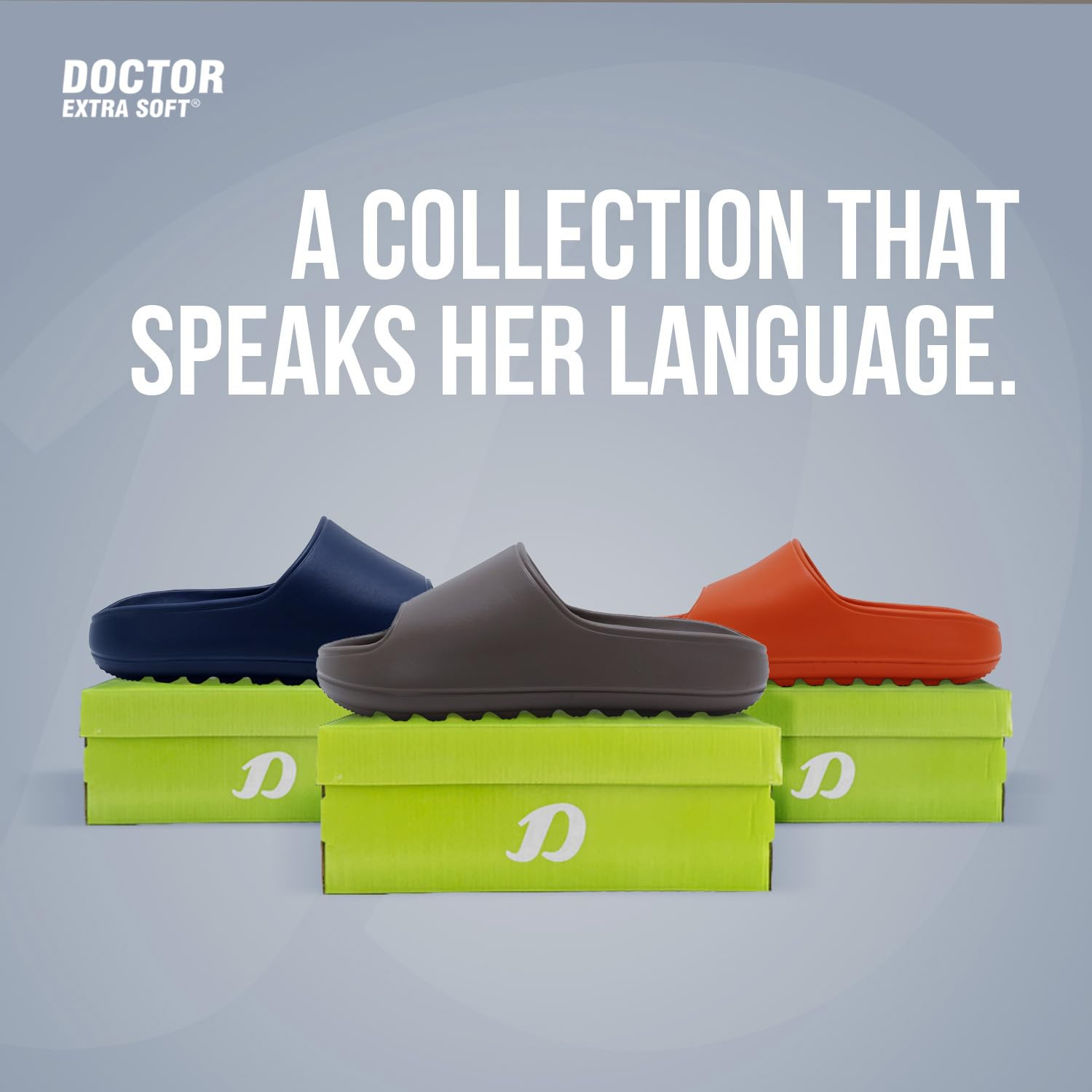 Doctor Extra Soft Women's Cushioned Slide Slippers - D-508 - Image 42