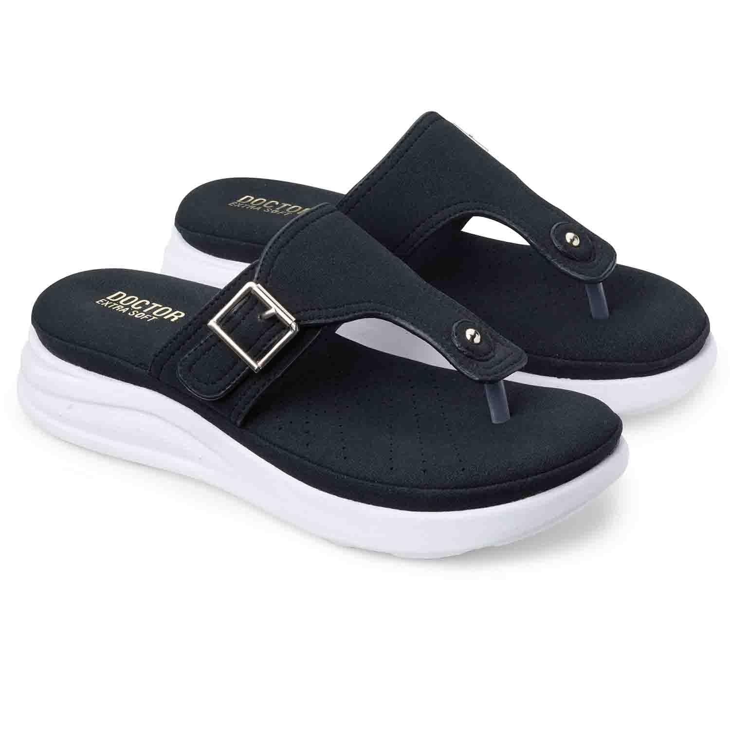 Doctor Extra Soft Women's Lightweight Memory-Foam Sandals - D-621 - Image 18