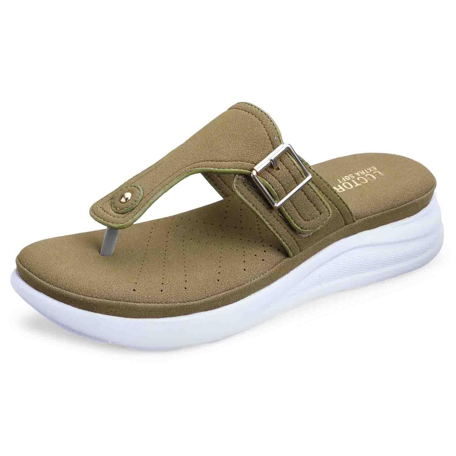 Doctor Extra Soft Women's Lightweight Memory-Foam Sandals - D-621 - Image 22