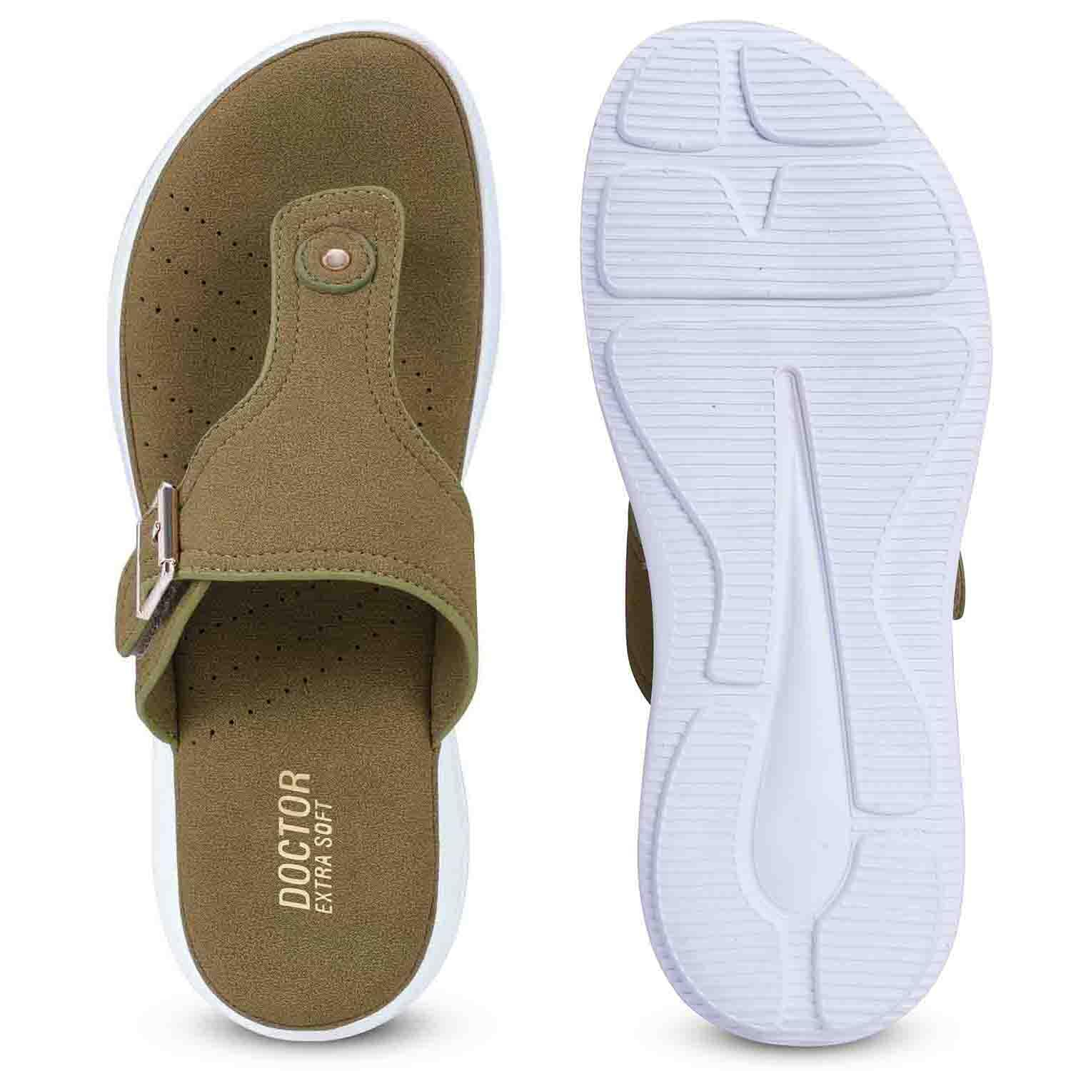 Doctor Extra Soft Women's Lightweight Memory-Foam Sandals - D-621 - Image 28