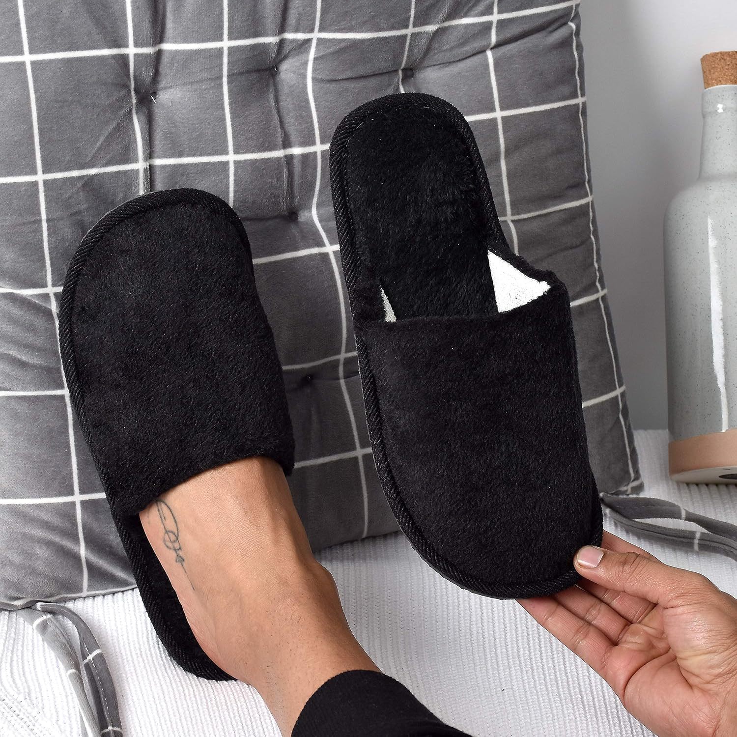 DRUNKEN Unisex Bedroom Slippers - Image 50