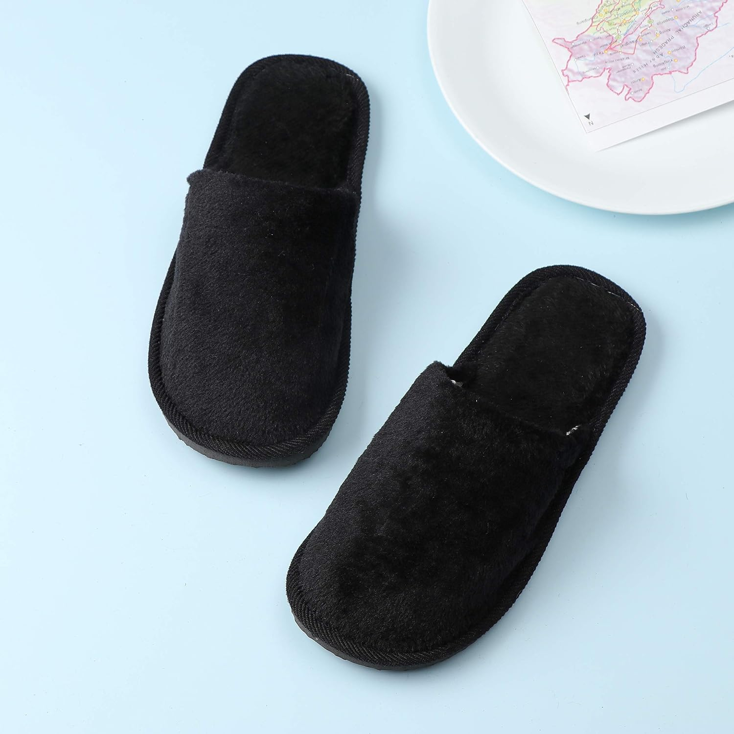 DRUNKEN Unisex Bedroom Slippers - Image 56