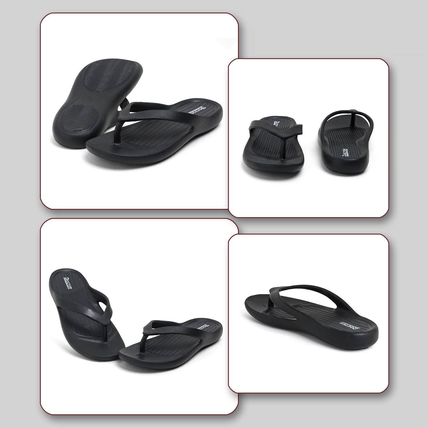 Doctor Health Super Soft Women's Soft-Footbed Flip-Flops - Image 4