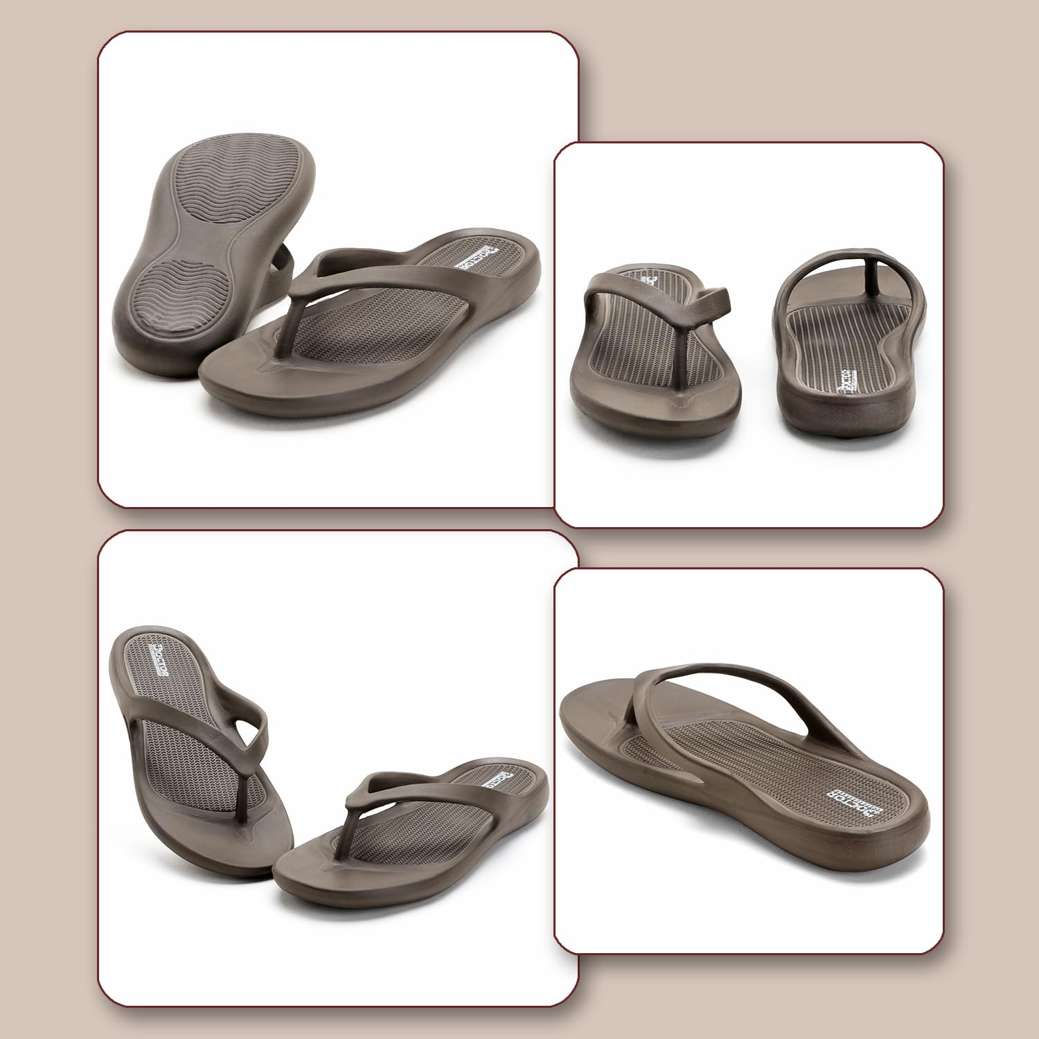Doctor Health Super Soft Women's Soft-Footbed Flip-Flops - Image 24