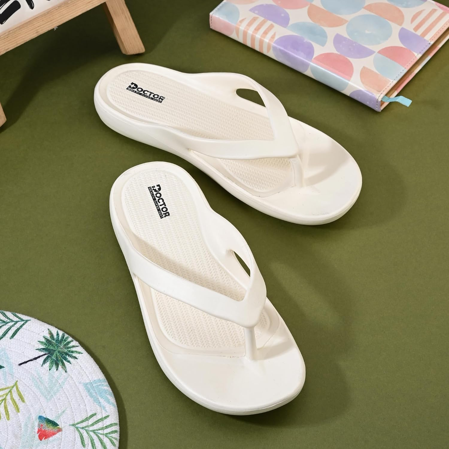 Doctor Health Super Soft Women's Soft-Footbed Flip-Flops - Image 30