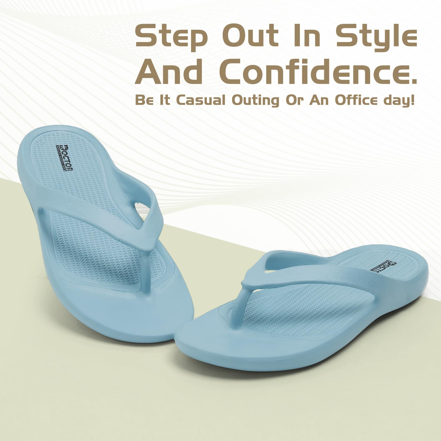 Doctor Health Super Soft Women's Soft-Footbed Flip-Flops - Image 42