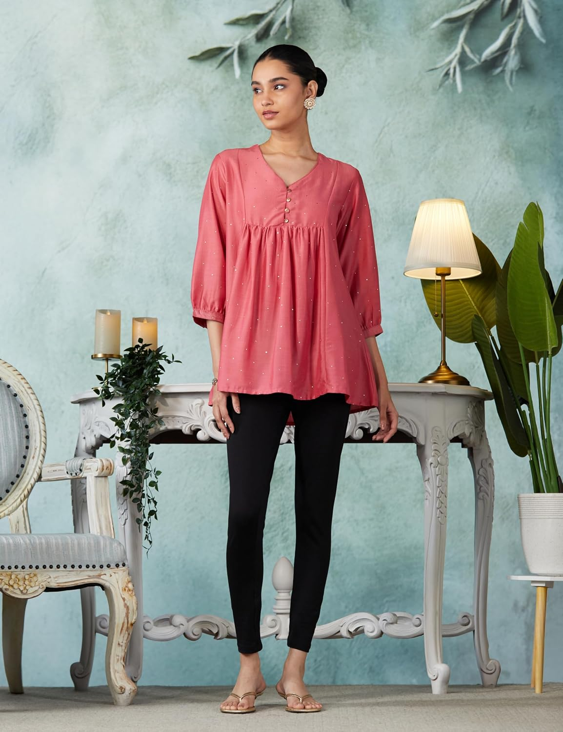 Max Women's Mid-Rise Cotton Leggings - Image 3