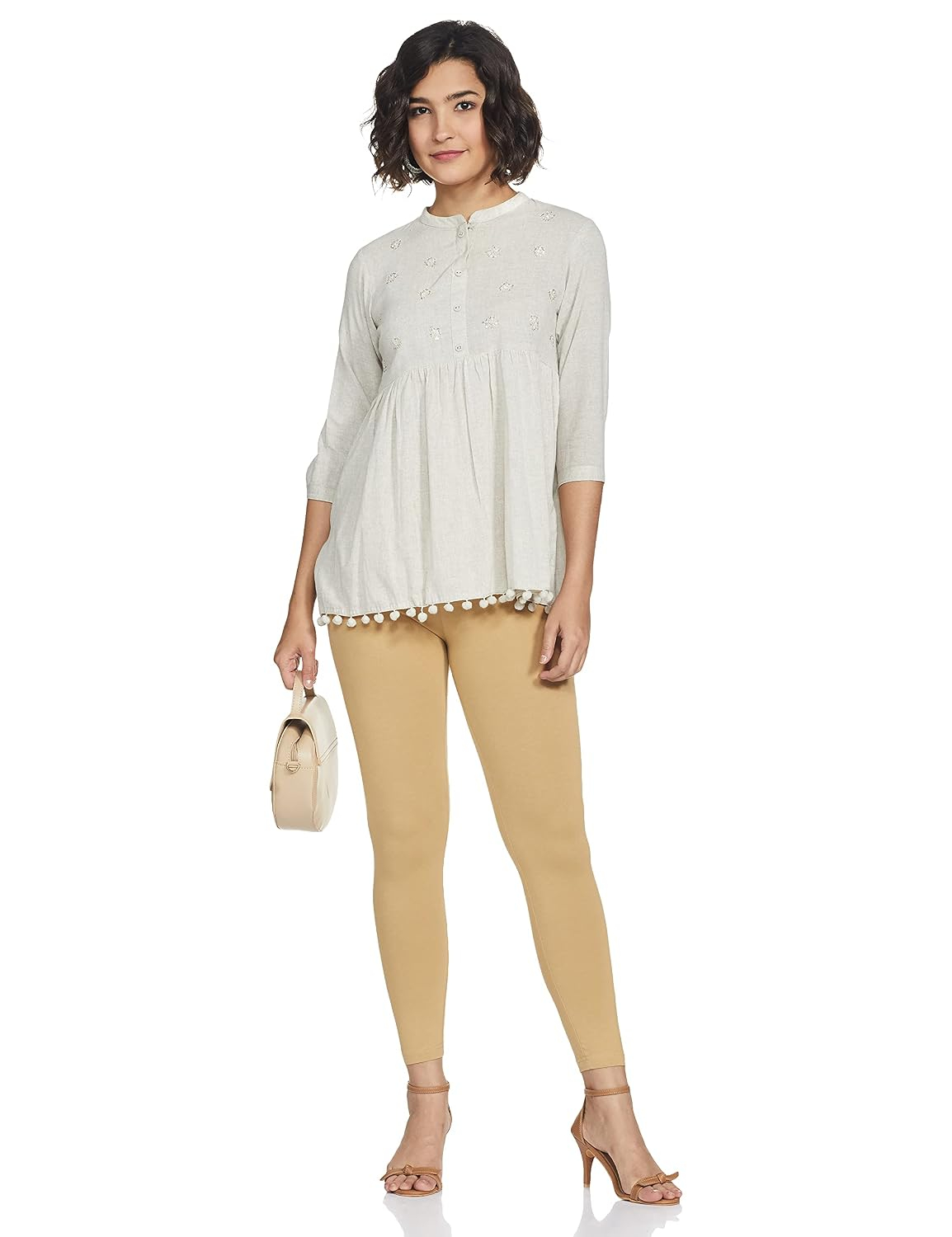 Max Women's Mid-Rise Cotton Leggings - Image 34