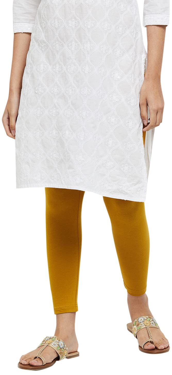 Max Women's Mid-Rise Cotton Leggings - Image 36