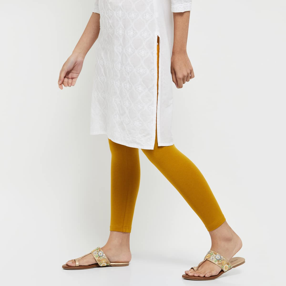 Max Women's Mid-Rise Cotton Leggings - Image 38