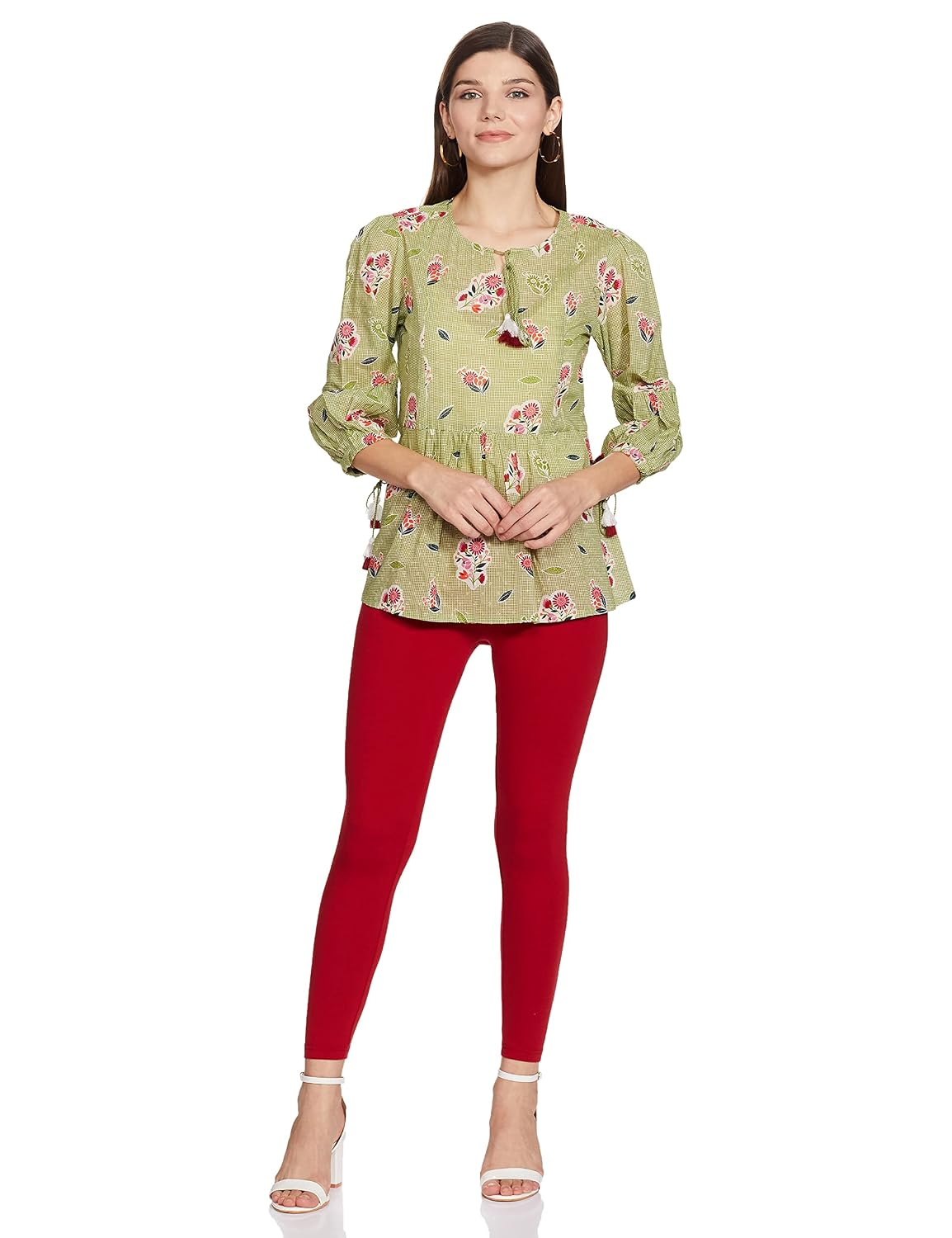 Max Women's Mid-Rise Cotton Leggings - Image 45