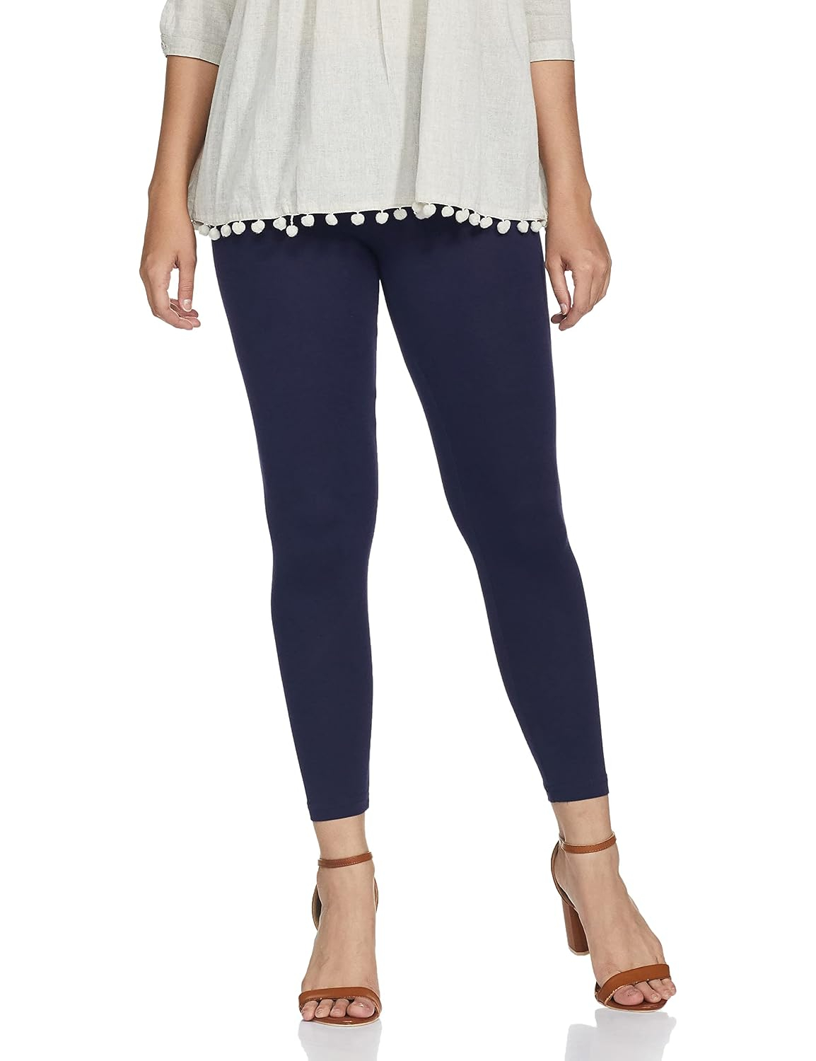 Max Women's Mid-Rise Cotton Leggings - Image 47