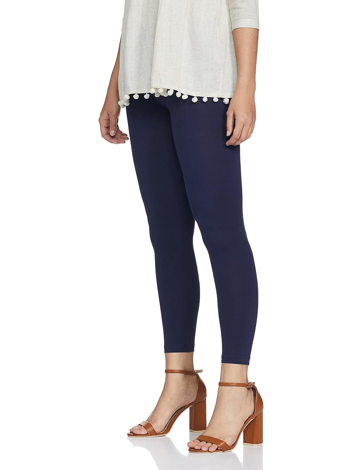 Max Women's Mid-Rise Cotton Leggings - Image 49