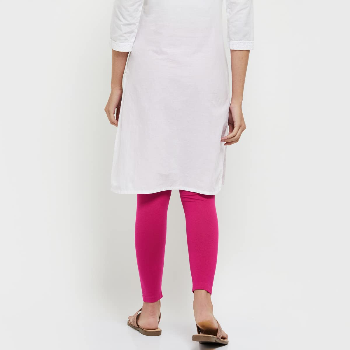 Max Women's Mid-Rise Cotton Leggings - Image 63