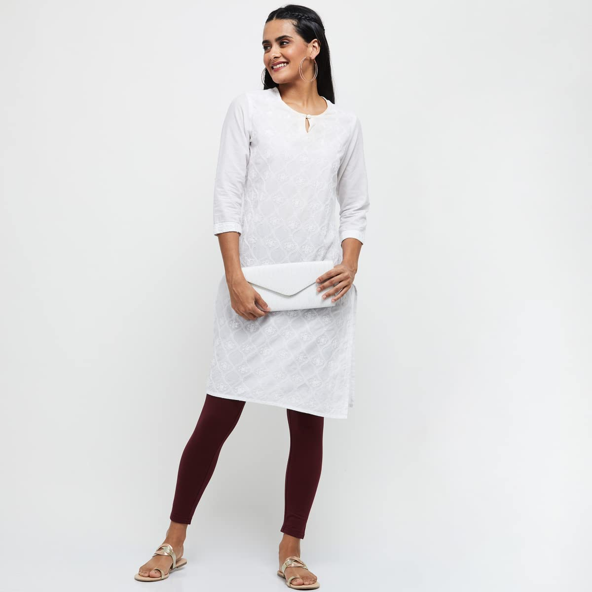 Max Women's Mid-Rise Cotton Leggings - Image 65