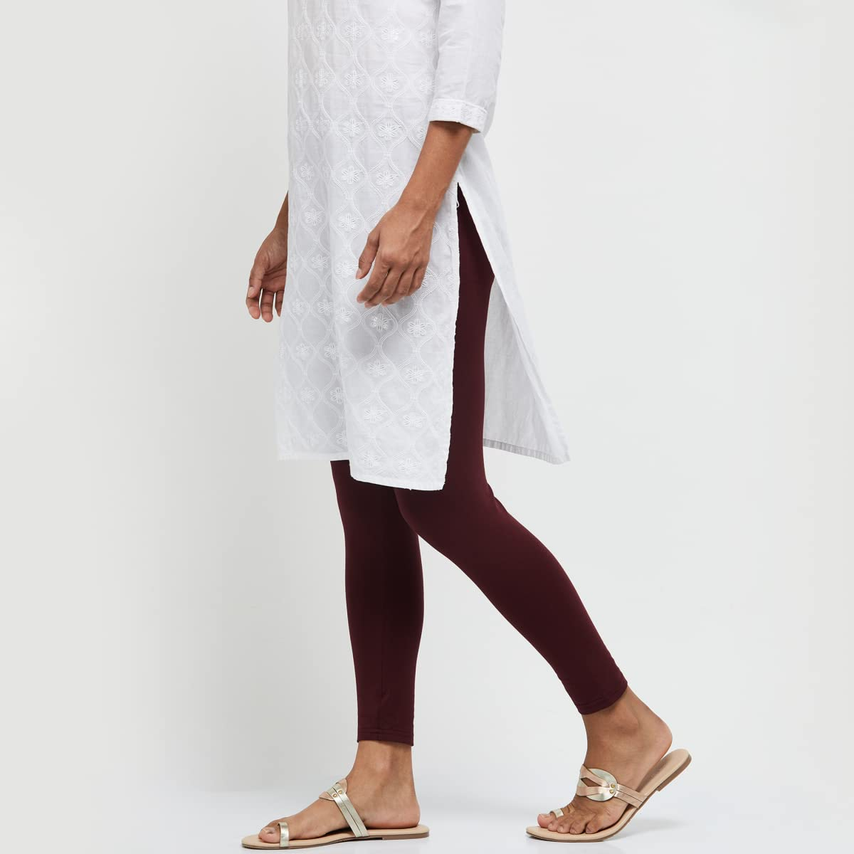 Max Women's Mid-Rise Cotton Leggings - Image 66
