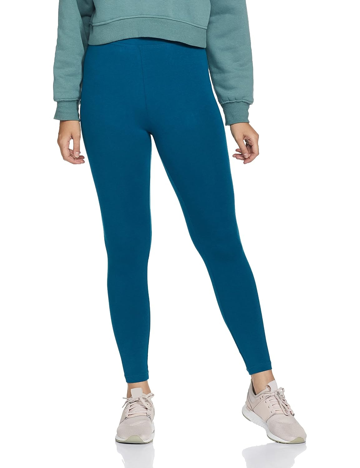 Max Women's Mid-Rise Cotton Leggings - Image 69