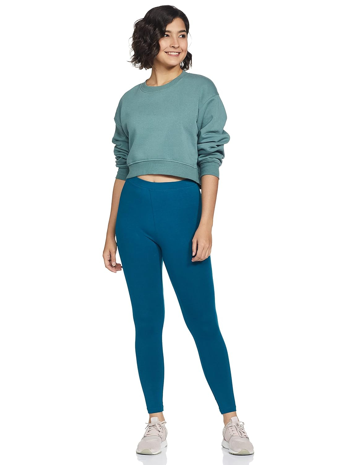 Max Women's Mid-Rise Cotton Leggings - Image 73