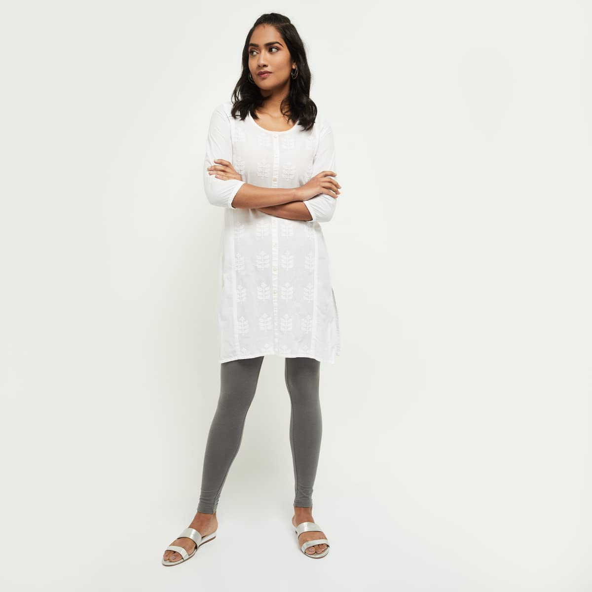 Max Women's Mid-Rise Cotton Leggings - Image 81
