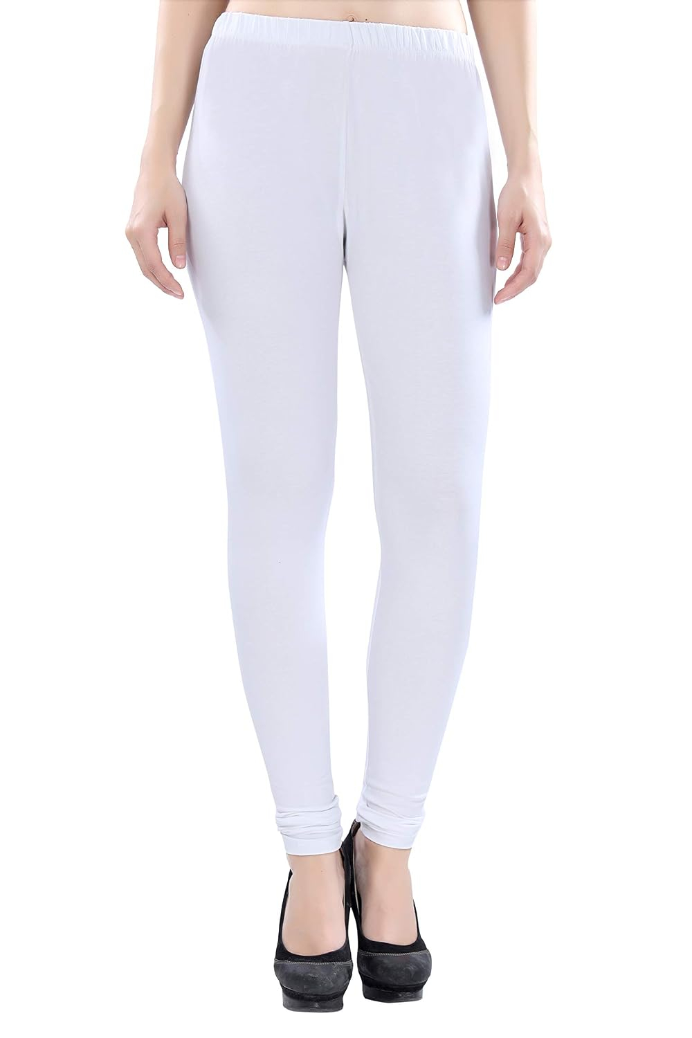 TRASA Women's Classic Cotton Churidar Leggings