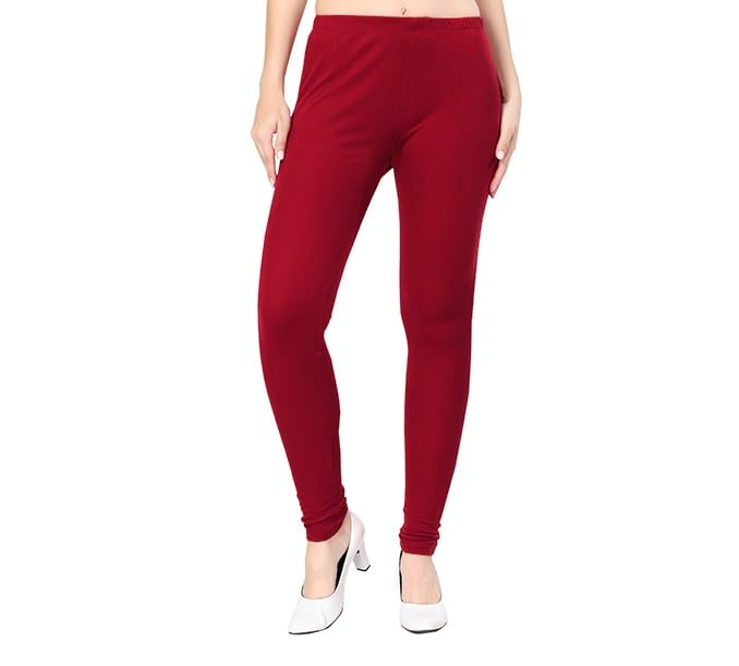 TRASA Women's Classic Cotton Churidar Leggings - Image 25