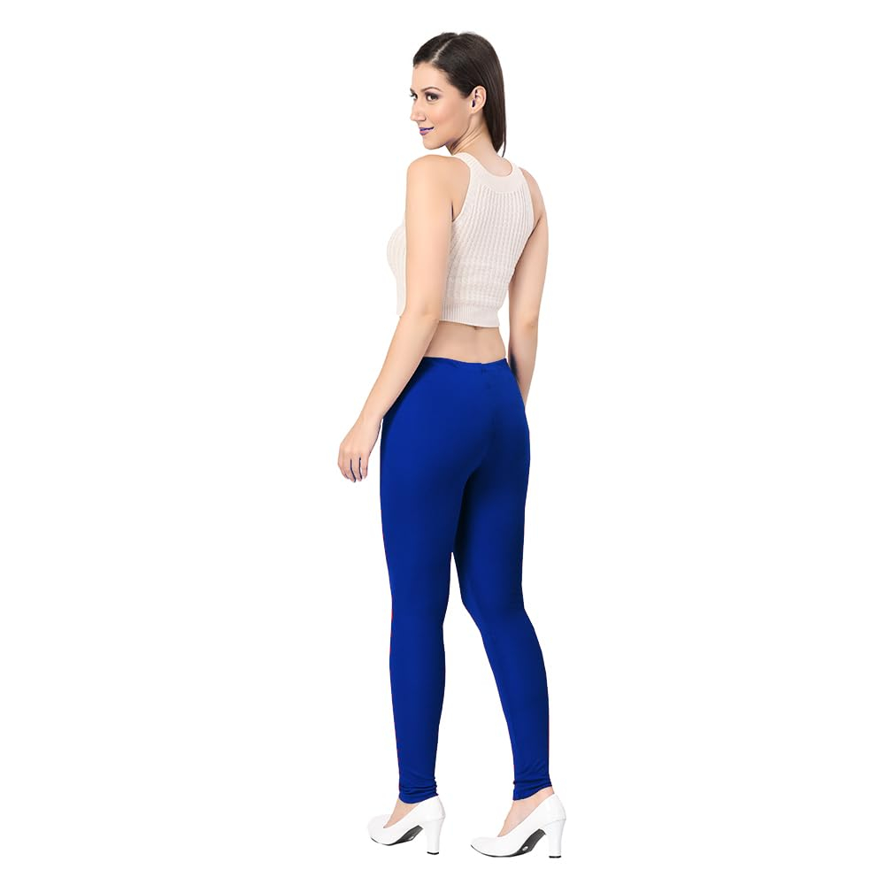TRASA Women's Classic Cotton Churidar Leggings - Image 117