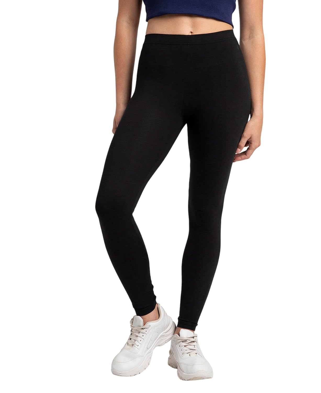 Jockey AW87 Women's Cotton-Elastane Stretch Leggings