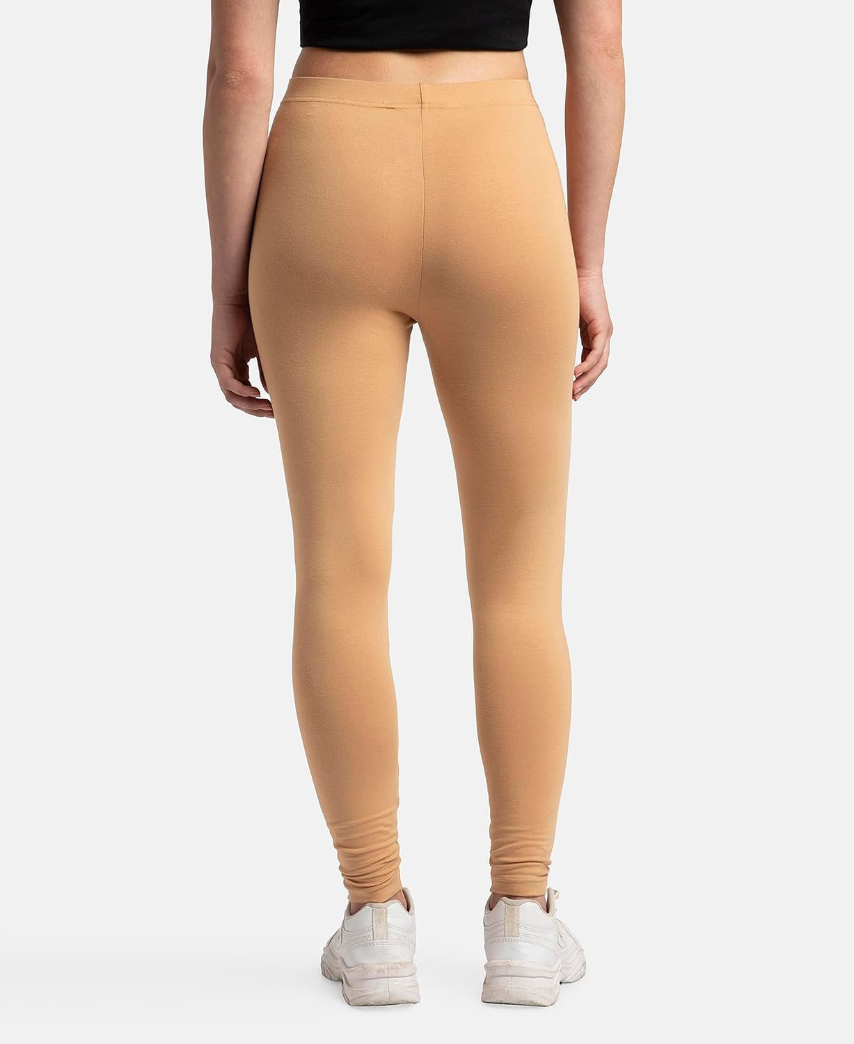 Jockey AW87 Women's Cotton-Elastane Stretch Leggings - Image 11