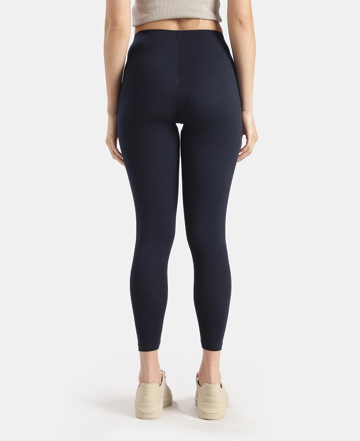 Jockey AW87 Women's Cotton-Elastane Stretch Leggings - Image 20