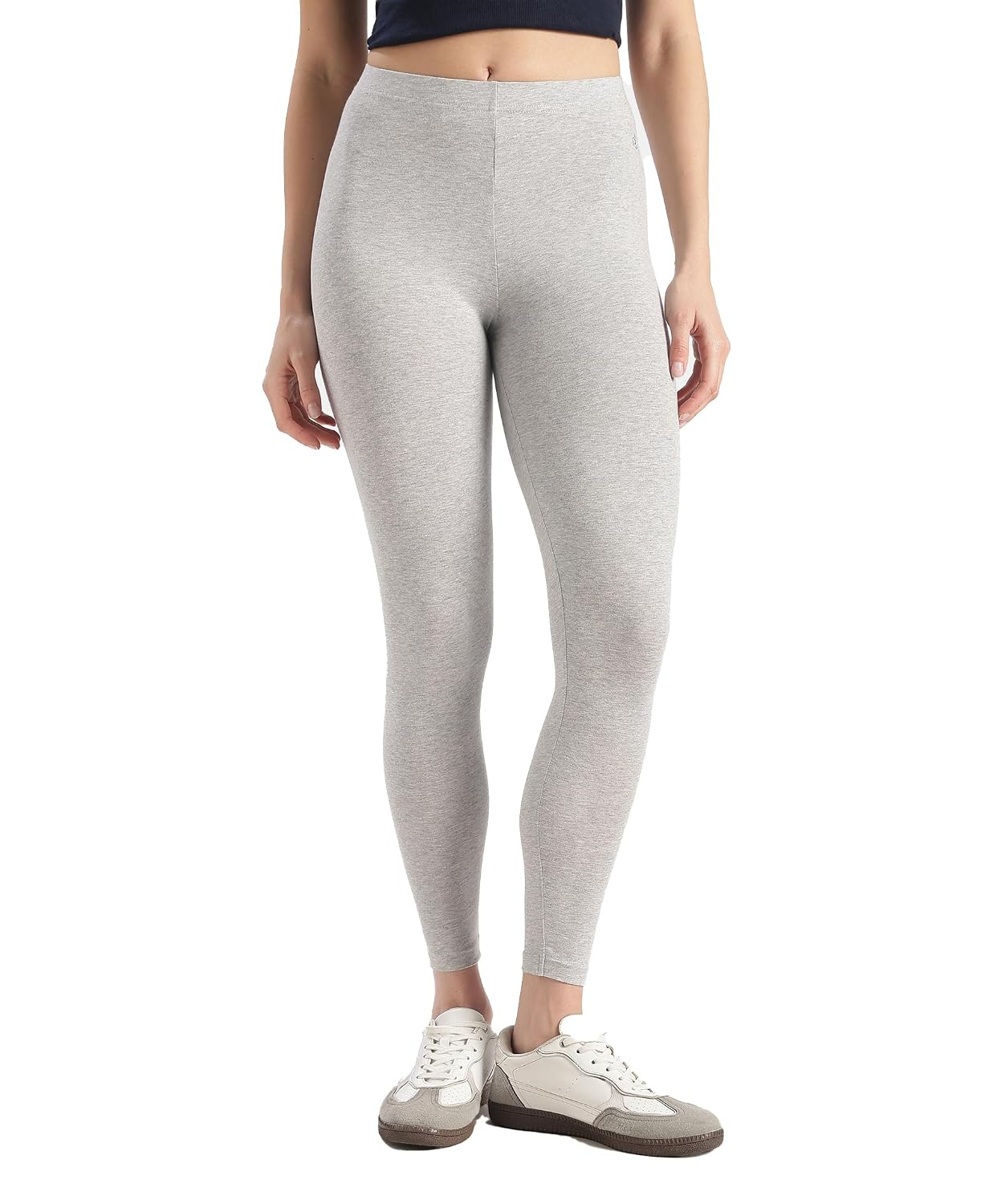 Jockey AW87 Women's Cotton-Elastane Stretch Leggings - Image 26