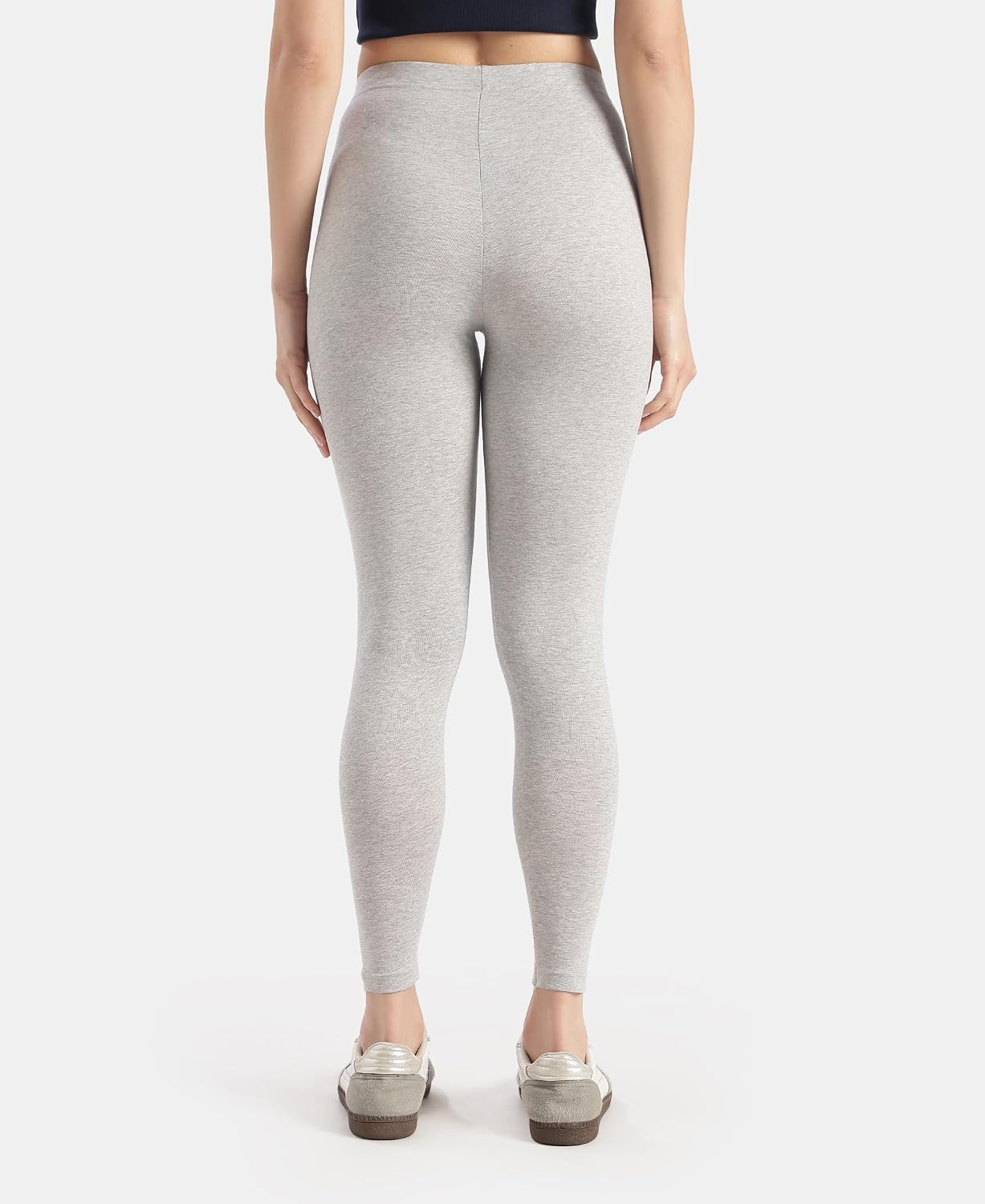 Jockey AW87 Women's Cotton-Elastane Stretch Leggings - Image 28